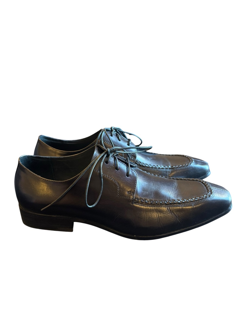 Carrucci  Men’s Black Leather Lace-Up Dress Shoes size 11